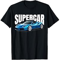 Amazon | スポーツカーファンに最適なスーパーカーTシャツ。 Tシャツ